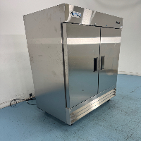Avantco Double Door Reach In Refrigerator image 0